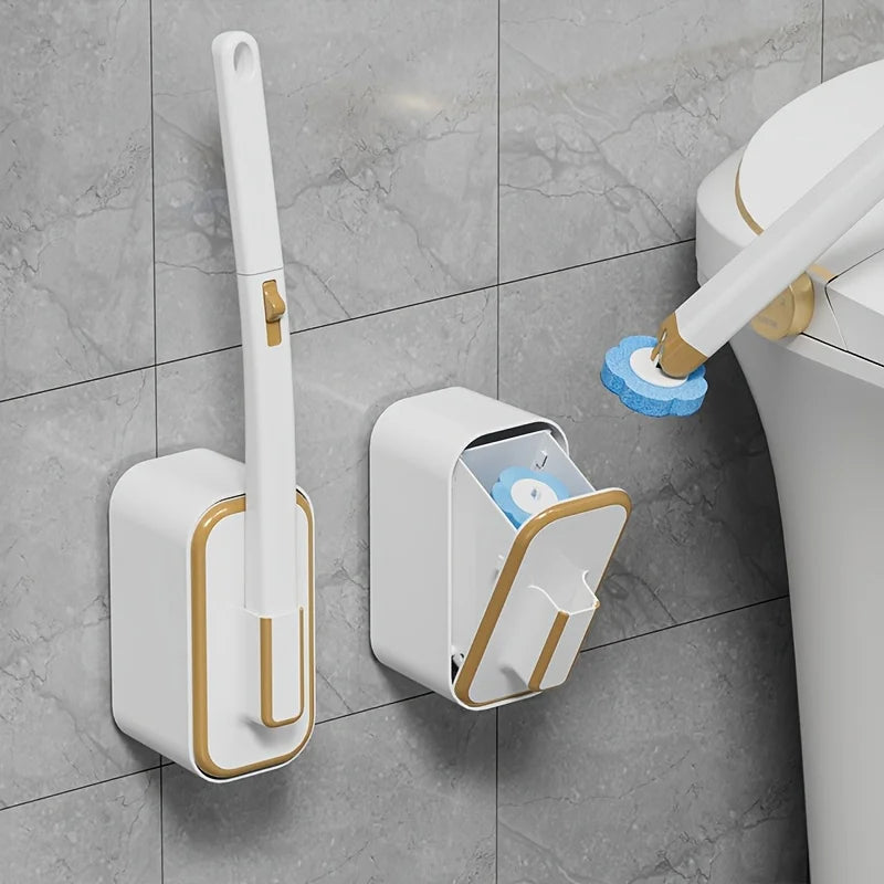 BRUSH - Disposable Toilet Cleaner & Cleaning Tool | Fresh Bathroom Solution